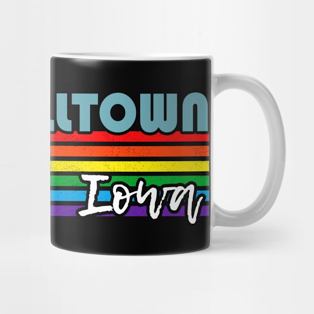 Marshalltown Iowa Pride Shirt Marshalltown LGBT Gift LGBTQ Supporter Tee Pride Month Rainbow Pride Parade by NickDezArts